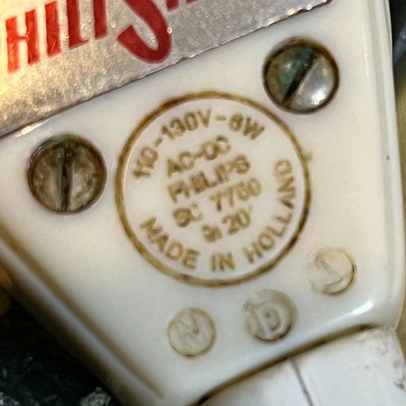 Vintage Philips Philishave Razor. Made In Holland. Works. - Picture 6 of 10